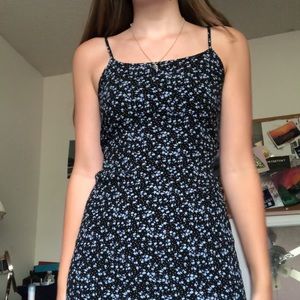 Brandy Melville navy floral dress